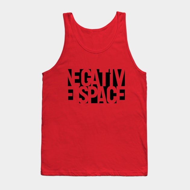 Negative Space Tank Top by CafePretzel